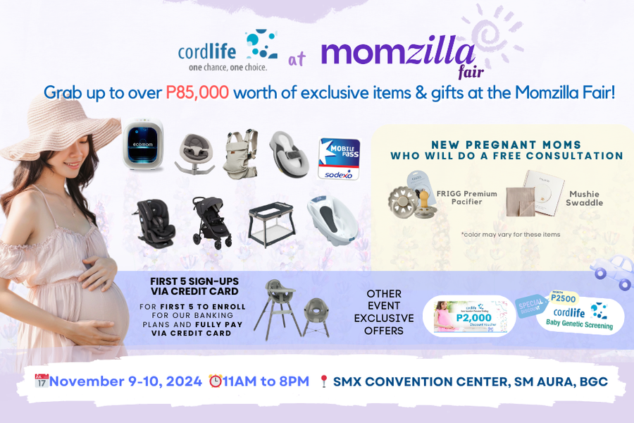 Holiday Specials with Cordlife at Momzilla! 🎁 Enroll & Unlock Up to ₱85,000 in Freebies!